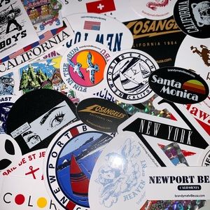 500 Brandy Melville stickers